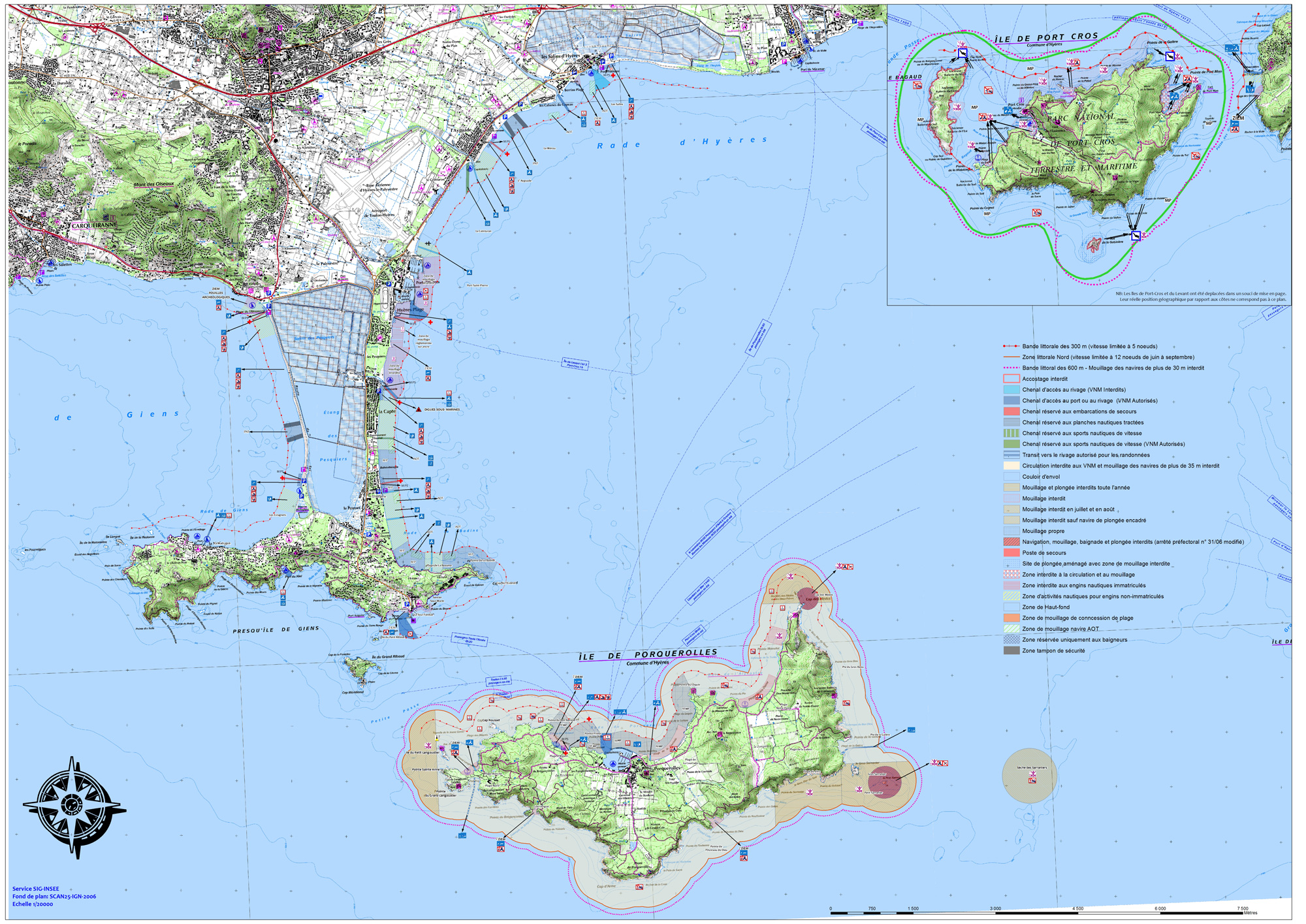 Plan de balisage général hyeres